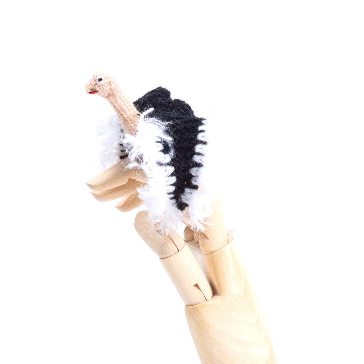 Ostrich Finger Puppet