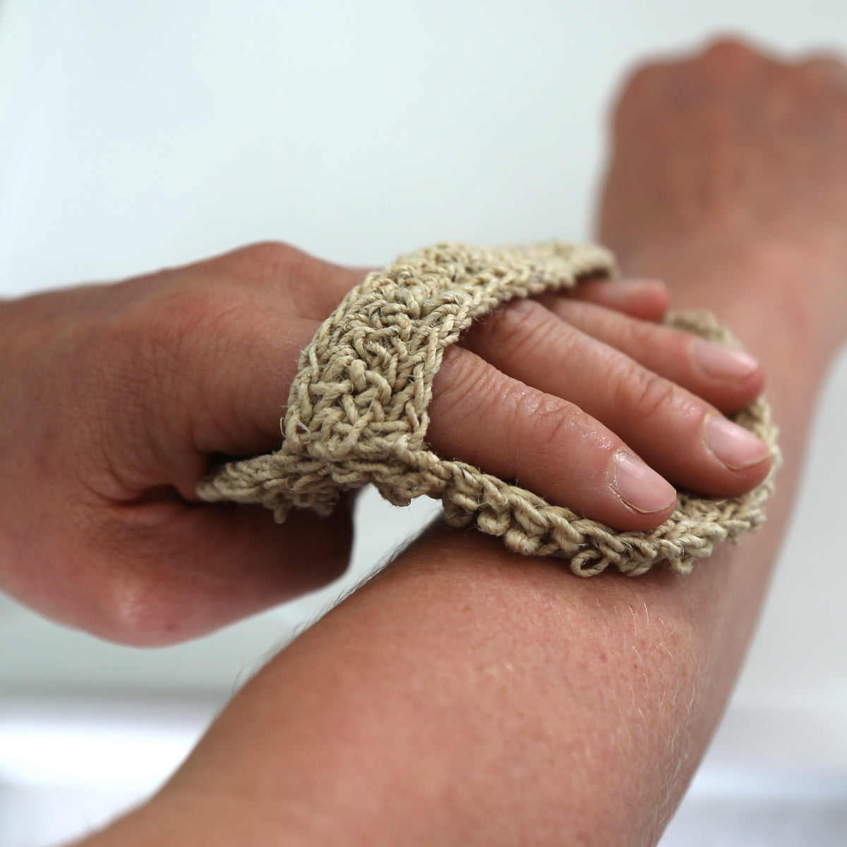 Hemp Crocheted Hand Scrubby
