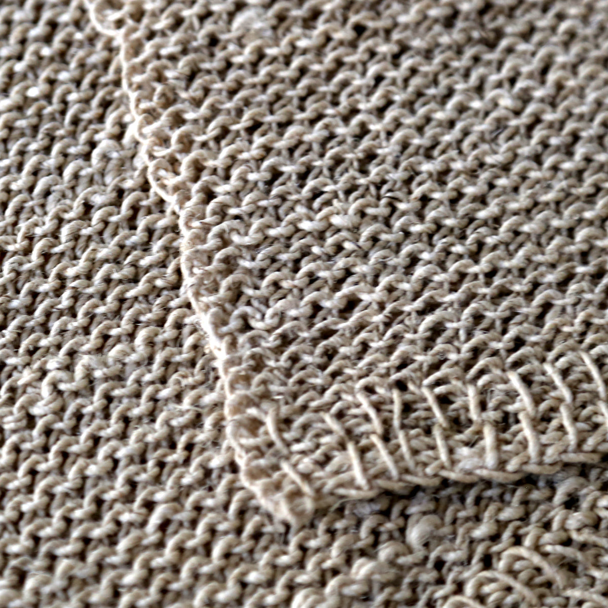 Hemp Knitted Wash Cloths, Medium - Pack of 4