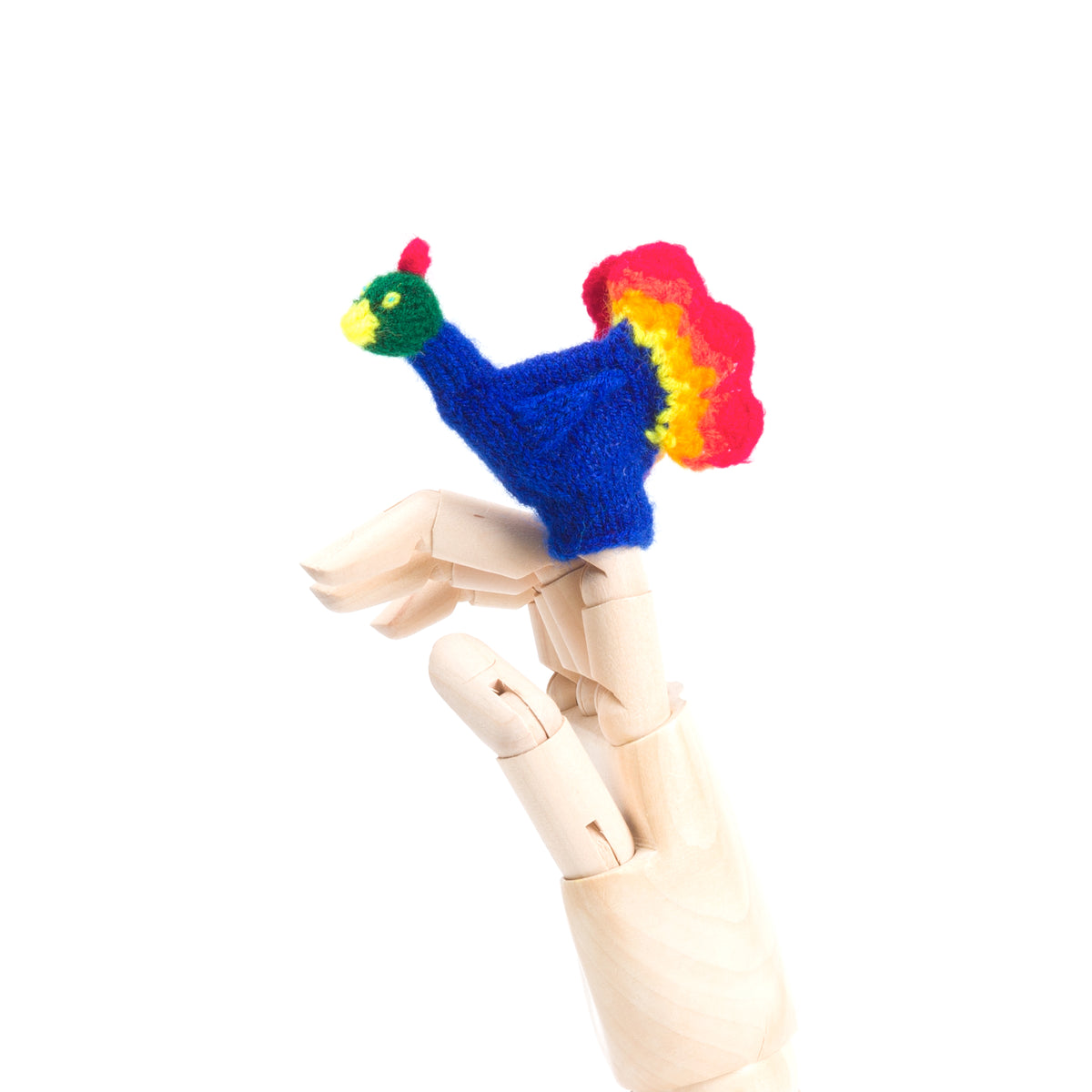 Peacock Finger Puppet