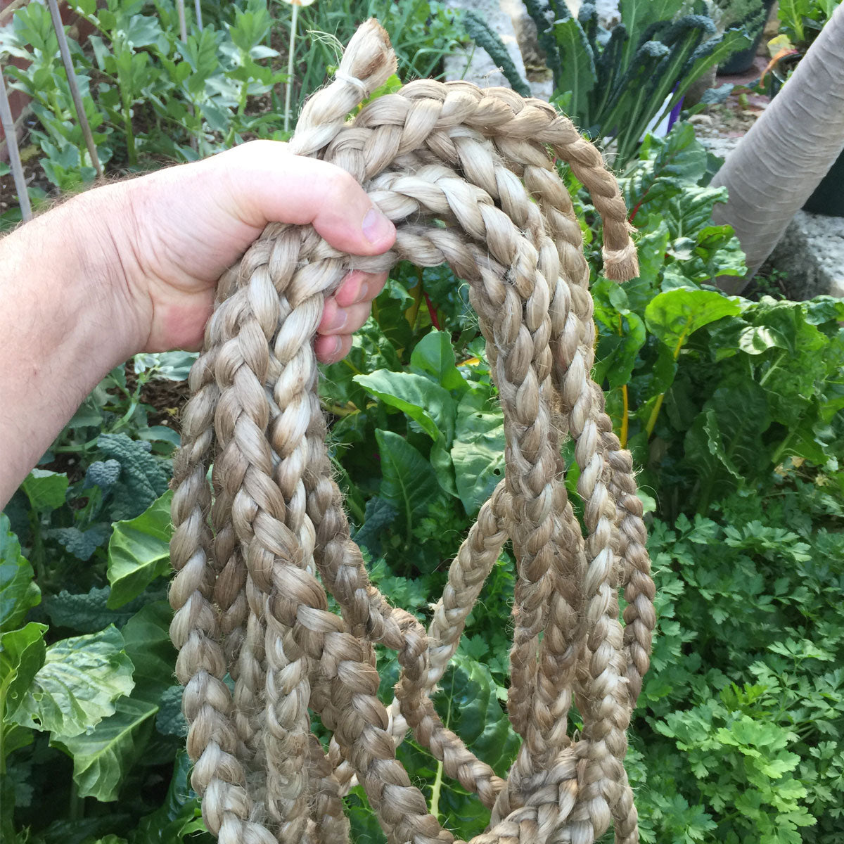 Braided Jute, 10m Bundle, W=2.0cm