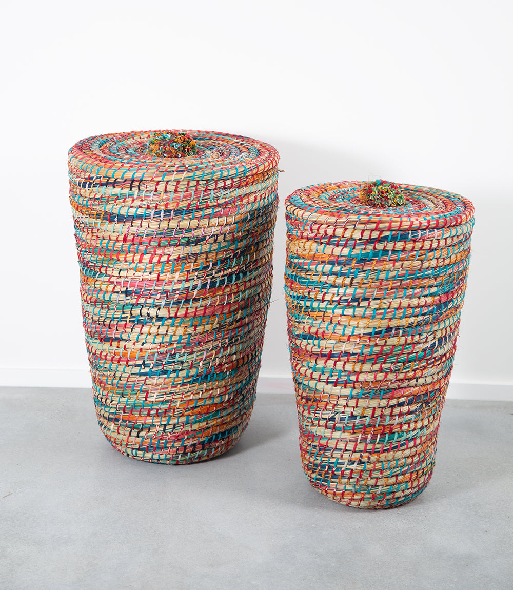 Kaisa dyed baskets