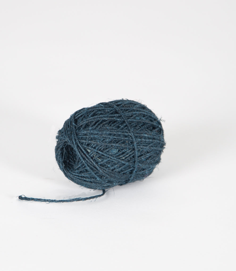 Indigo Blue Hemp Twine, 50m