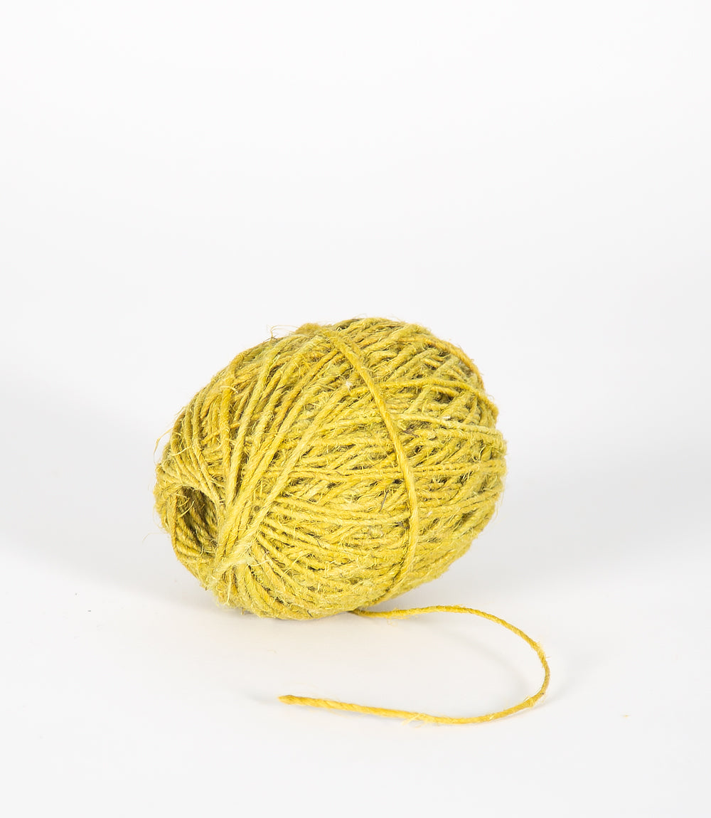 Pistachio Hemp Twine, 50m