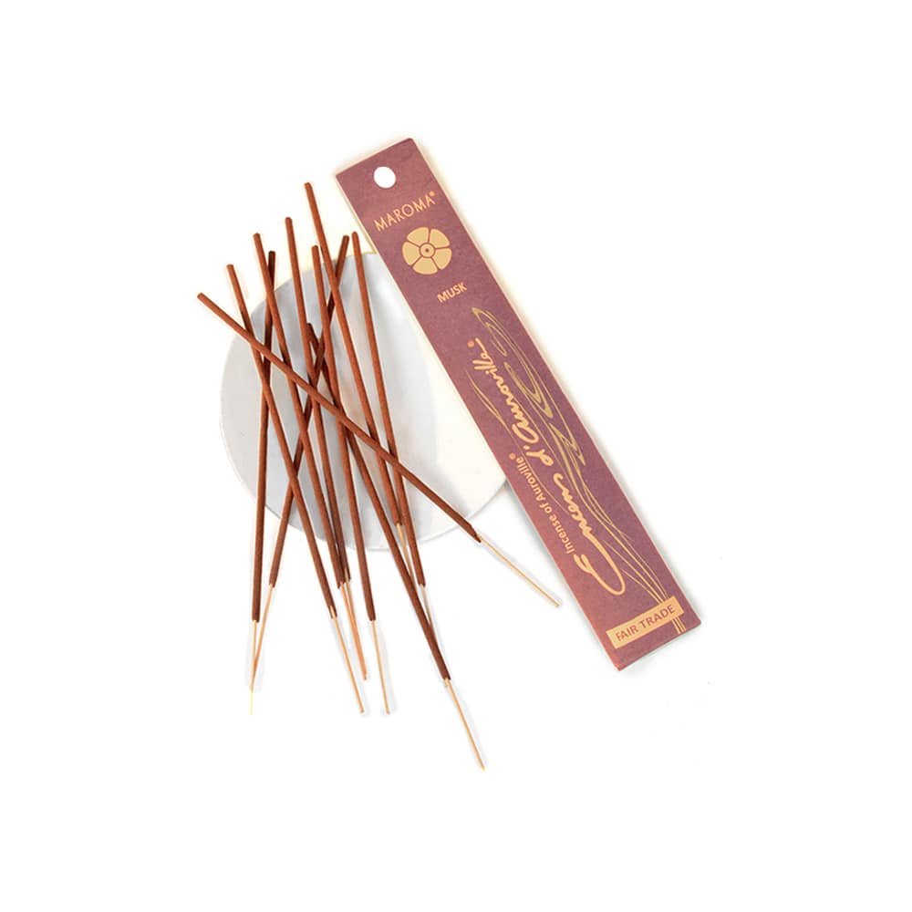 Maroma Encens d&#39;Auroville - Musk. Incense Sticks