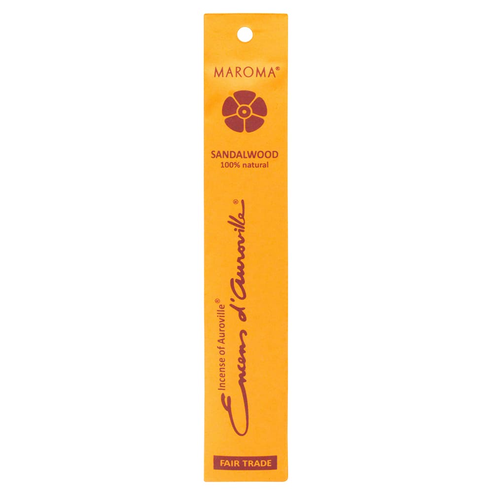 Maroma Encens d&#39;Auroville - Sandalwood. Incense Sticks