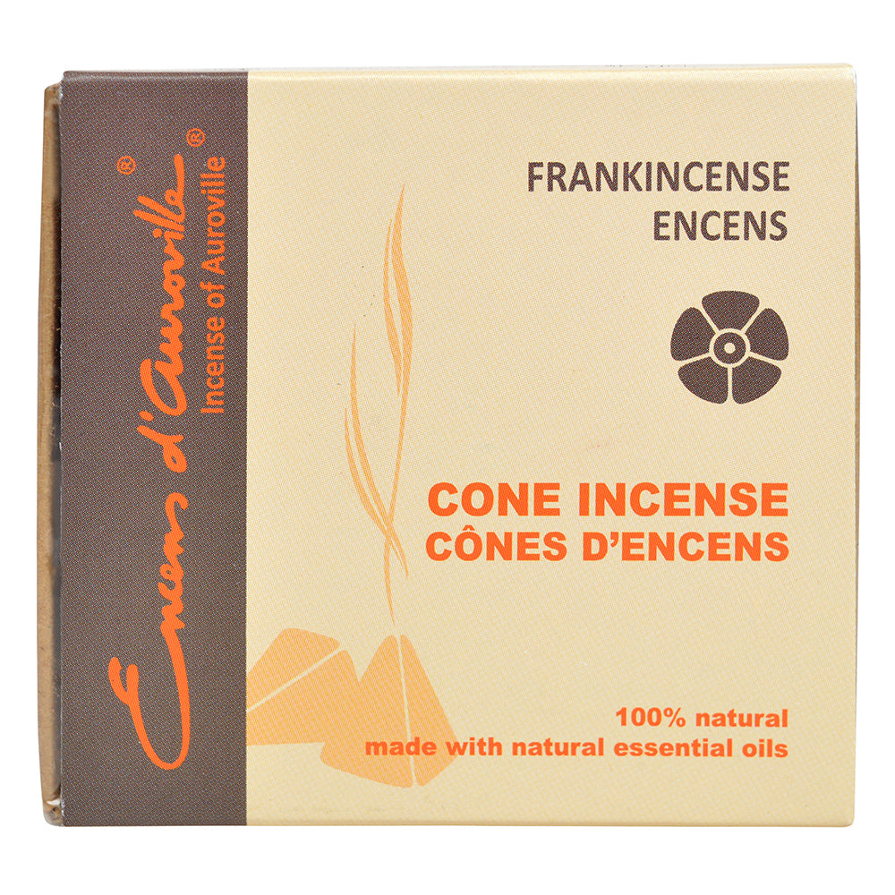 Maroma Encens d&#39;Auroville Cones - Frankincense. Incense Cones