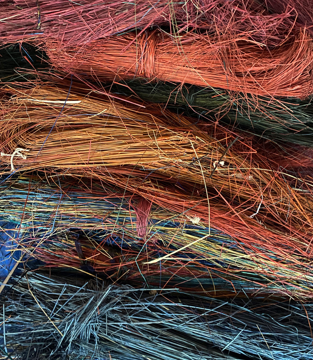 Kaisa colourful strings once dyed