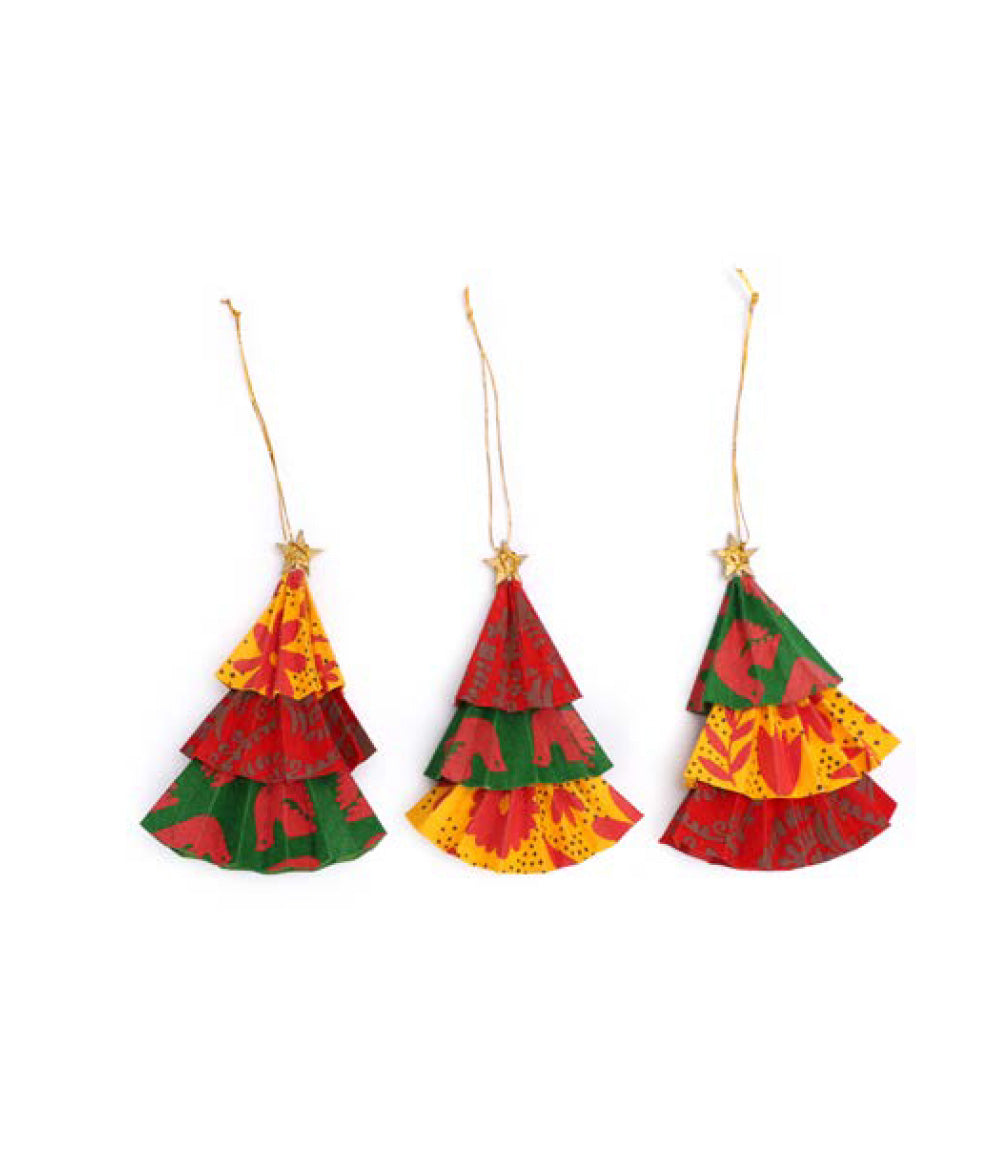 Christmas Tree with Star - Set of 3