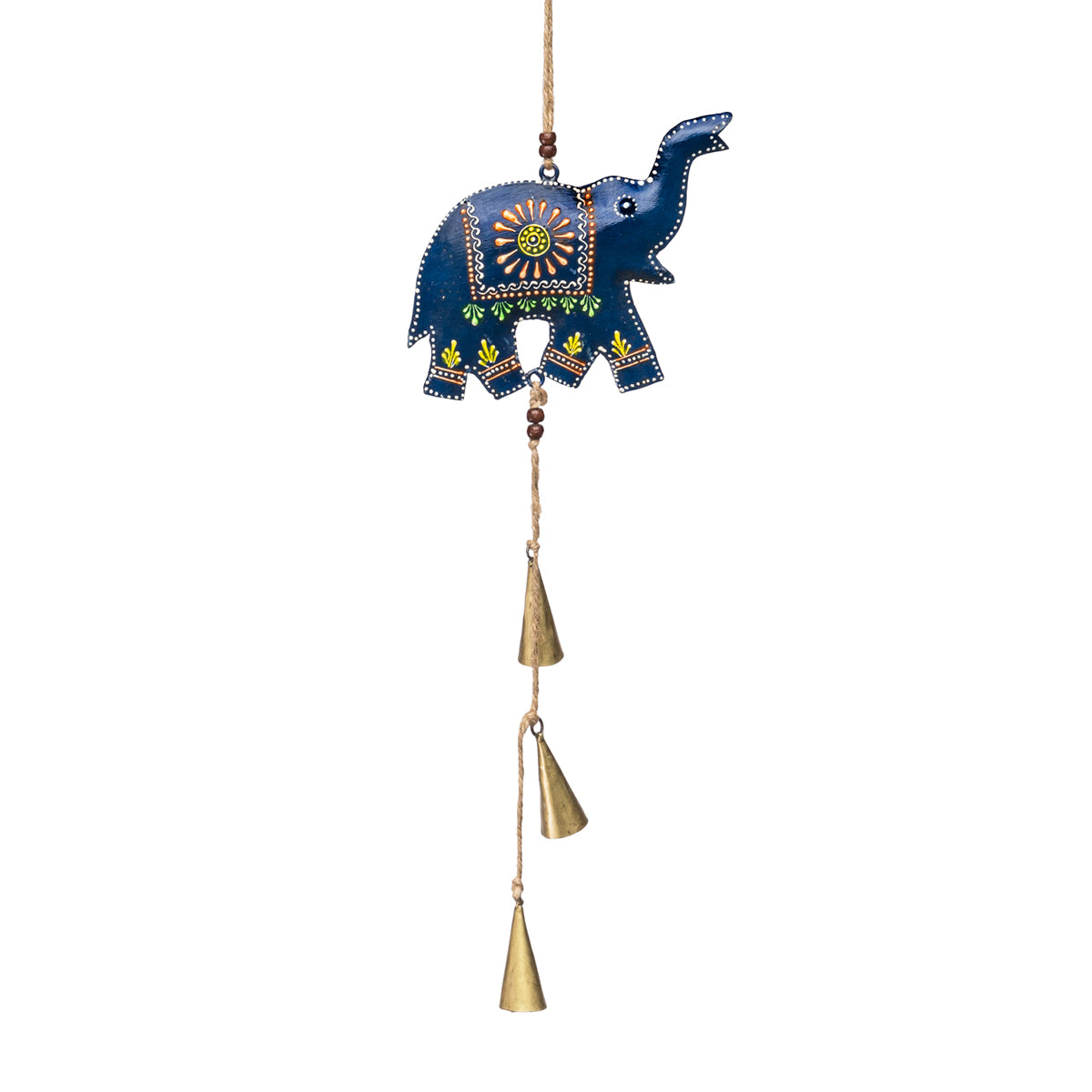 Henna Treasure Bell Chime - Elephant