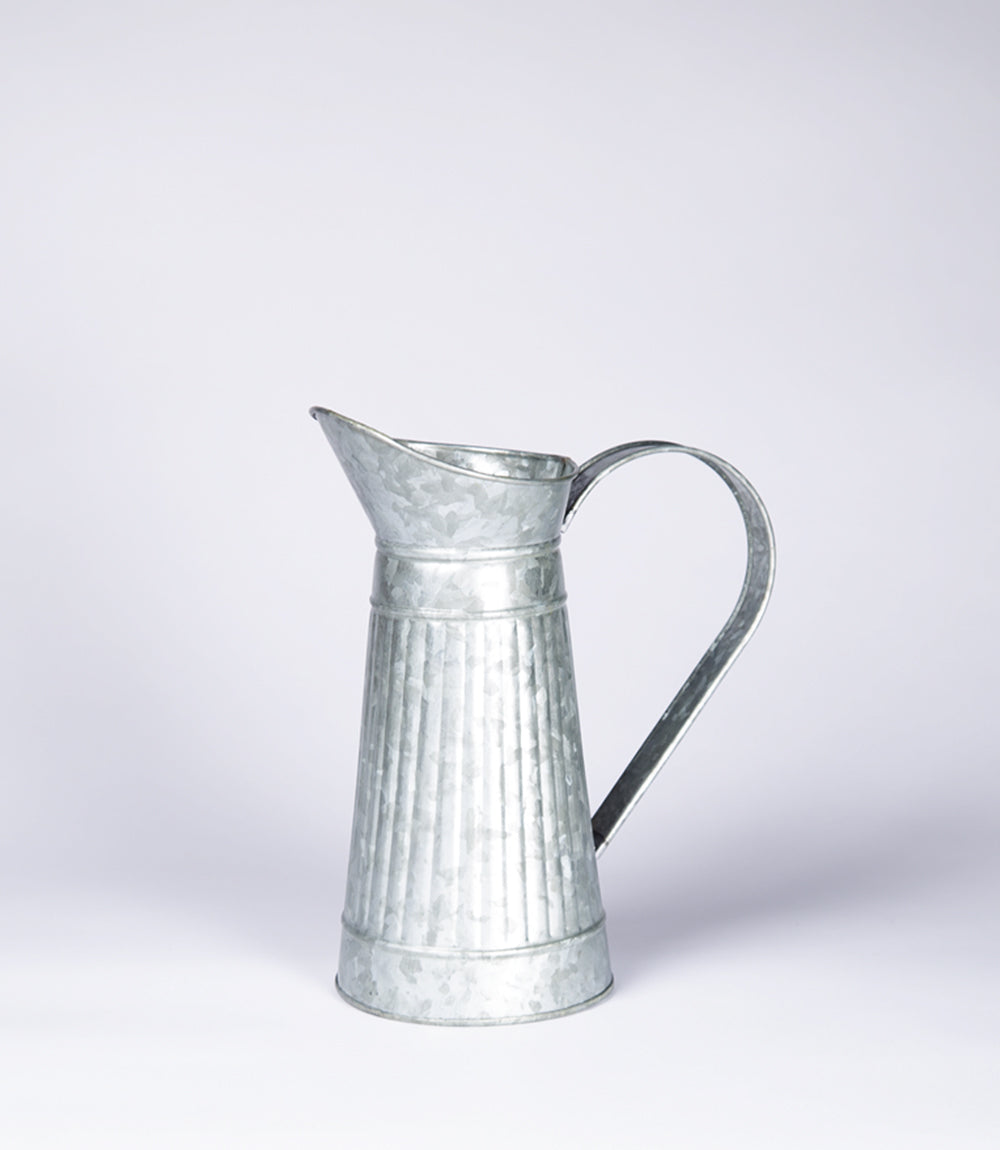 Watering jug - galvanised