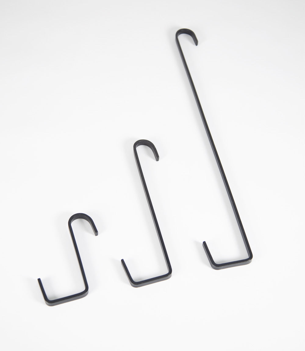 Hand forged rafter hook