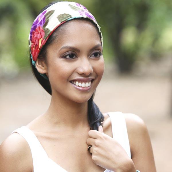 Sari head wrap top
