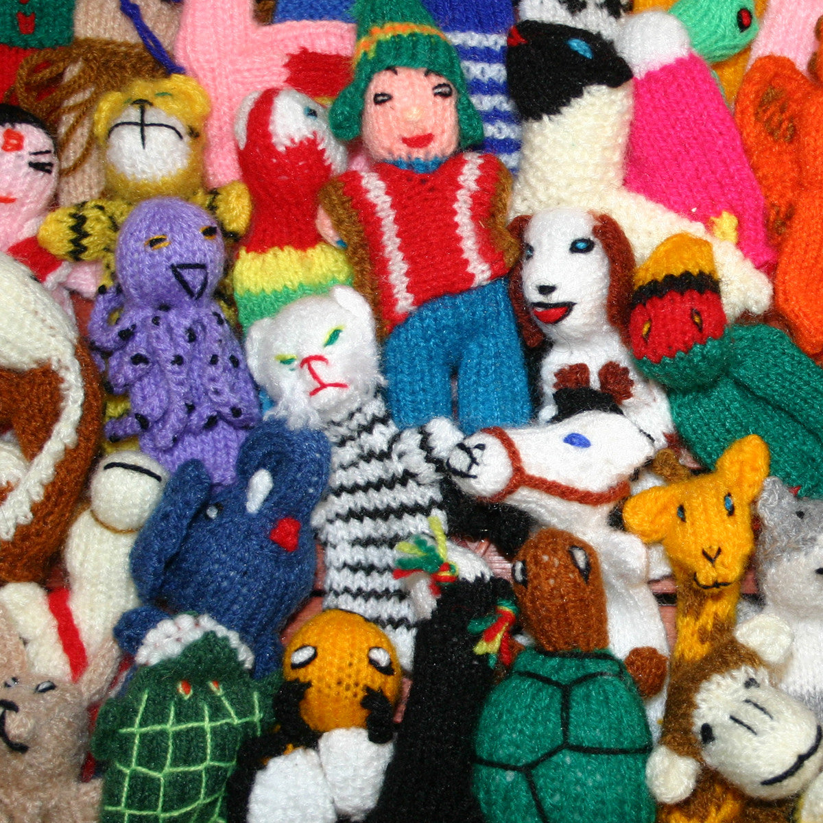 Finger Puppet Set - Mega Pack of 50 Fabulous Finger Puppets