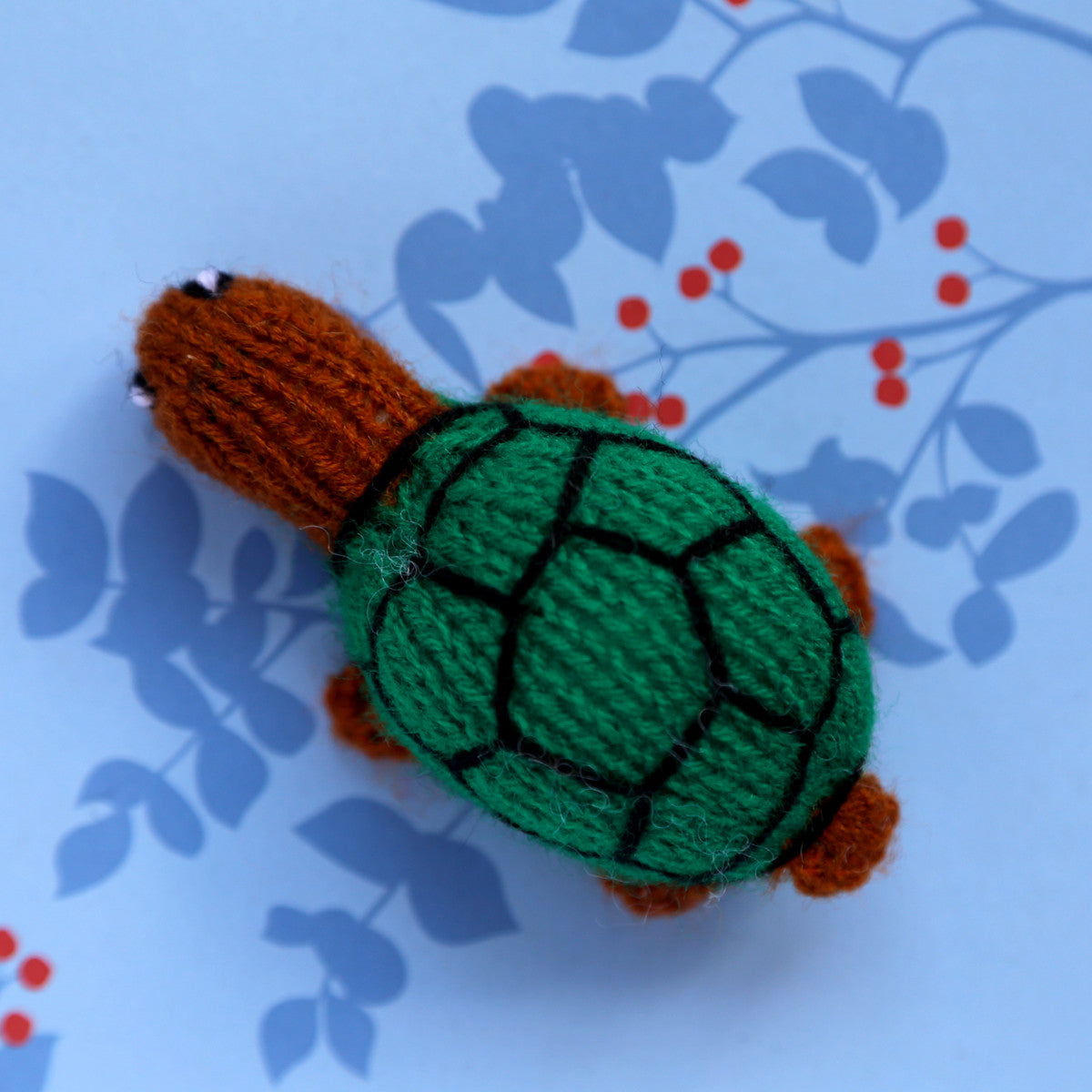 Turtle Finger Puppet